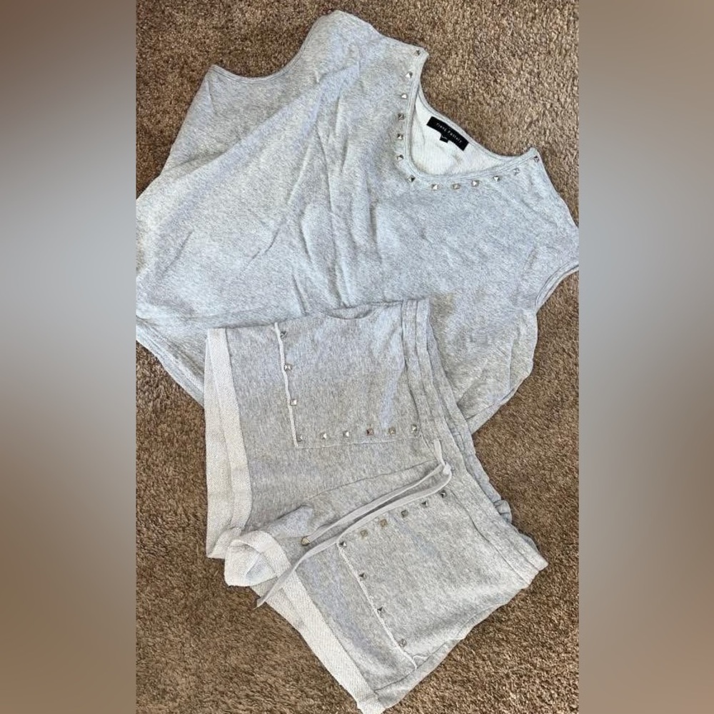 Trend Factory studded pullover and short set size l/xl
